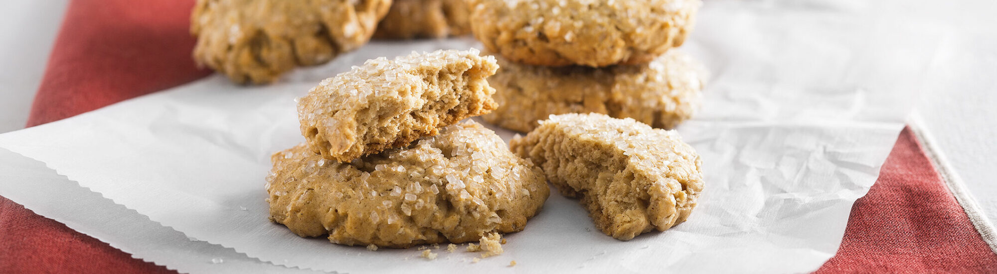 Honey Spice Oatmeal Cookies banner